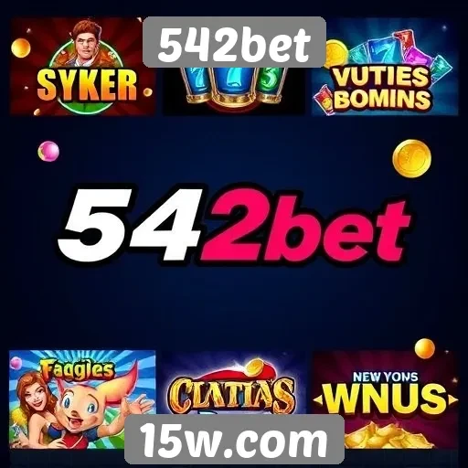 Principais jogos disponíveis na plataforma 542bet